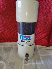 NSA 144-DW Water Filter Purifier White with Connections New