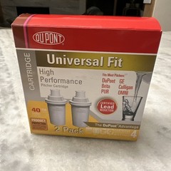 Dupont Advantage Universal Fit High Performance 2-Pack Pitcher Camping Filter