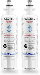 2 Pack Refrigerator Water Filter for LG LT700P, ADQ36006101,ADQ36006102, Kenmore