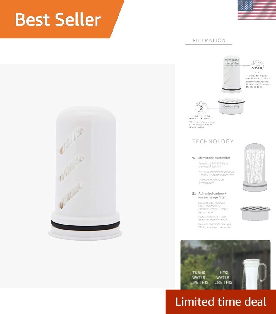 Home – Replacement Membrane Microfilter Filter for protection against bacteri…