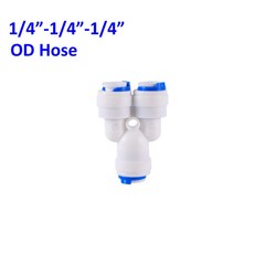 10 pcs of 1/4″ 3/8″ Quick Connect RO Water Filter Fittings Adapter