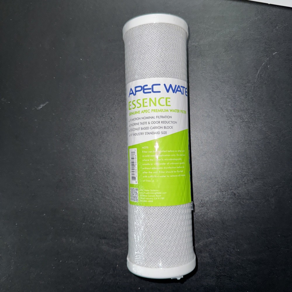Apec Water Essence Carbon Filter 10″ Carbon Block Water Filter FI-ES-CAB10