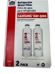 Project Source Twist-in Water Filter S-4-2 Fits Samsung HAF-QINS 2-Pack