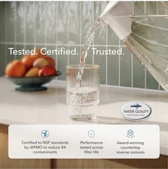 AquaTru Carafe ALKALINE Smart WIFI Countertop RO Water Purifier 4-Stage NEW