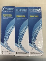 3 Pack IcePure Refrigerator Water Filter Replacement Filter RWF5800A Sealed NEW!