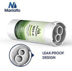 2-pack Marriotto MR9-N Refrigerator Water Filter for GE XWFE / XWF Built-in CHIP