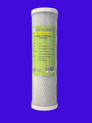 10″ x 2.5′ Carbon Block (CTO) Whole House Water Filter Cartridge, 5 Micron, 1 pc