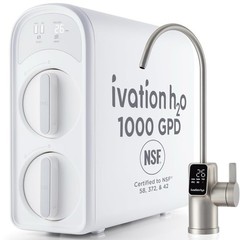 Iviation H20 Reverse Osmosis Water Purifier 1000 GPD Under Sink System -In Hand