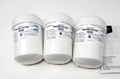 Amazon Basics Replacement GE MWF Refrigerator Water Filter Premium – Pack of 3