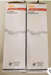 Lot Of 2 HDX EQS-1-S Refrigerator Water Filter Replacement For Samsung HAF-QIN