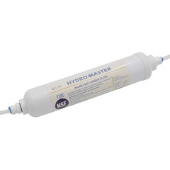 IN-LINE POST CARBON FILTER With 1/4-Inch NPT Connection, 10 Inch x 2 Inch.