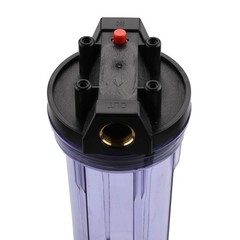 Whole House Water Filter Housing 3/4″ NPT Brass For 10″ x 2.5″ Sediment Carbon