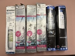 New (Old stock) OEM Whirlpool Kenmore EDR6D1 Refrigerator Water Filters (6 Lot)
