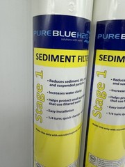 2 PK -PureBlue H20 Sediment Filter Reverse Osmosis Stage 1 Replacement Cartridge
