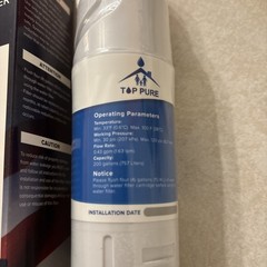 Top Pure Refrigerator Water Filter 200 Gallon Filter 2 Open Box Sealed Filter