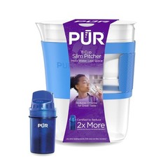 PUR Water Filter Pitcher 8-Cup Compact Design Dorms Mini Fridge New (76