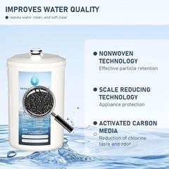 (2) FC1 F8 HG-N Water Filter Replacement Compatible Enagic Leveluk F8 and HG-N