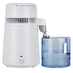 Countertop Water Distiller 4L-6L, 750W-900W w/Stainless Steel, Plastic/Glass