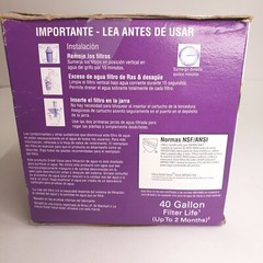 Great Value Universal Pitcher Filter 4 Pack-40 gal per Cartridge Fits Brita New