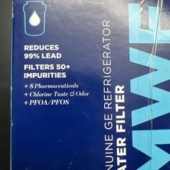 2 PACK New Genuine for GE MWF MWFP Refrigerator Water Filter 34-8720-3446-6