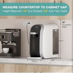 SimPure Y7P-BW UV Countertop Reverse Osmosis for Water Filtration Purification