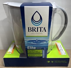 Brita Elite 10 Cup Water Filtration System Pitcher & 1 Filter