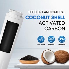 Refrigerator Water Filter Replacement for Maytag Whirlpool EDR4RXD1 UKF8001 4 Pa
