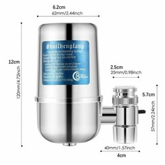 Water Faucet Purifier Filter Drinking Home Kitchen Dining Front Sink Filter Tool