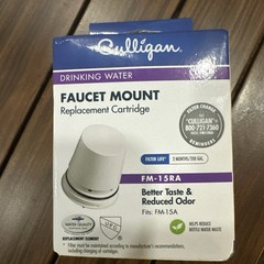 Genuine NEW Culligan FM-15RA Faucet Mount Replacement Water Filter Cartridge
