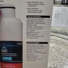 Project Source S-2-2 Refrigerator Water Filter 2 Pack Fits Samsung HAF-CINS NSF
