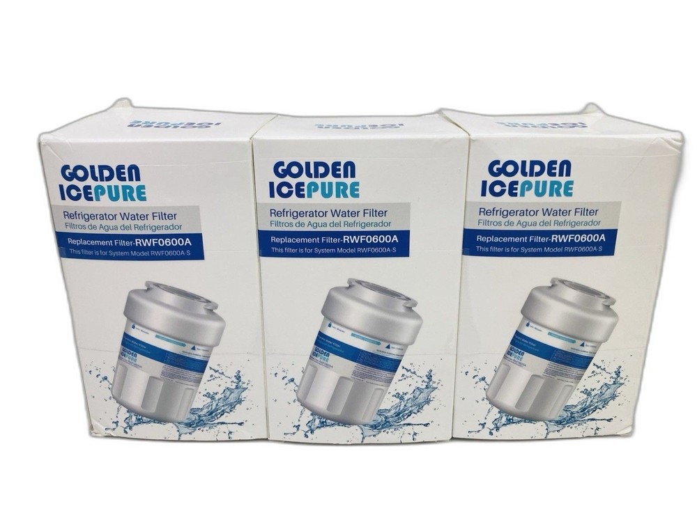 Golden Icepure Replacement Filter – RWF0600A 3 Pack Factory sealed