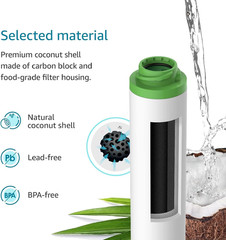 FQK2J under Sink Water Filter for GE FQK2J FQK1K GXK255TBN 4 Pack