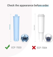 EcoAqua Replacement Filter, Replacement for Jura® Clearyl/Claris Blue(3)