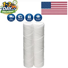 Whole House CW-F 10 Micron Sediment Cartridge, NSF Certified, 2-Pack for Homes