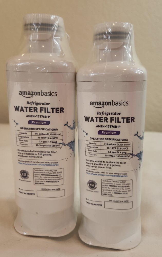 Amazon Basics AMZN‑17376B‑P (Samsung DA97‑17376B Compatible Filter) – 2-Pack