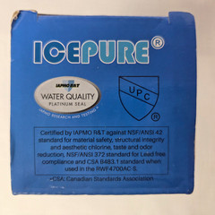Lot of 2 ICEPURE Refrigerator Water Filters RWF4700AC Sealed in Box