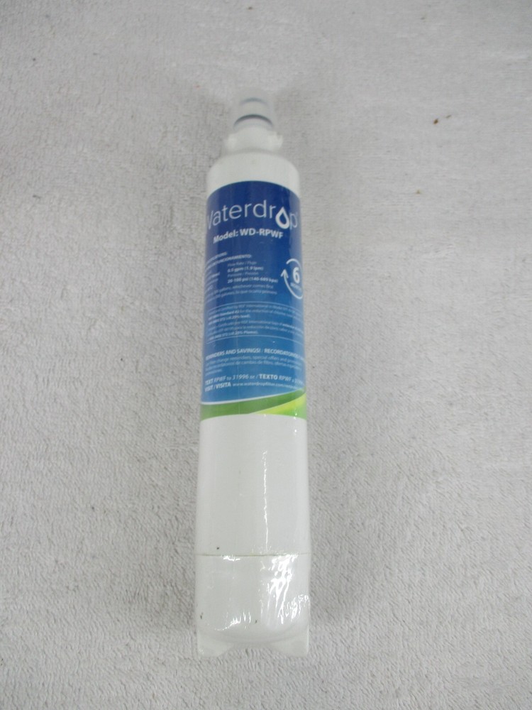 Waterdrop Refrigerator Water Filter Replacement WD-RPWF New