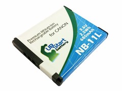 Battery for Canon A2300 IS, NB-11L Digital Camera (680mAh, 3.6V, Lithium-Ion)