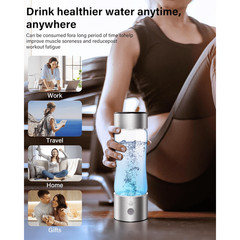 Yampahpa 2026 Upgraded Hydrogen Water Bottle Generator (420ml)