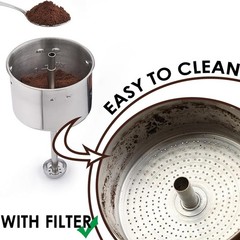 Mimore Percolator Coffee Filters – 300PCS 3.75in Disc for…