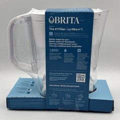 Brita Small 6 Cup Denali Water Filter Pitcher with 1 Brita Standard Filter New