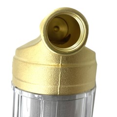 60μm Reusable Whole House Spin Down Water Filter to Remove Sediment Sand 3/4″ US