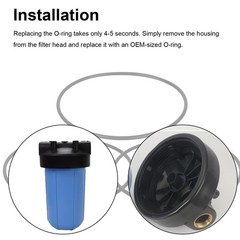 3pcs 151122 Water Filter O-Ring Replacement, Nitrile Rubber O-Ring Compatible…