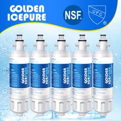 Fit For RWF1052 LFX28968ST LFXS29626S LFXS30766S GoldenIcepure Filter 5 Pack