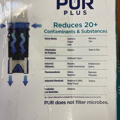 PUR Plus WQA Certified to Filter Lead – PPF951K Pitcher Water Replacement Filter