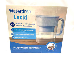 Waterdrop Water Filter Pitcher 200-gallon Long-life 10-cup NEW sealed