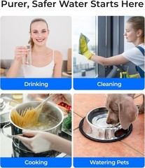 Waterdrop 10CM Under Sink Water Filter Replacement for TSB-CM 3-Stage 12 months