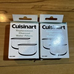 LOT OF 2 PACKS Cuisinart Replacement Charcoal Water Filters 2 per box = 4 total