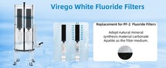 Fluoride and Arsenic Filter NSF/ANSI 42 Certified,Replacement for PF-2® Fluoride