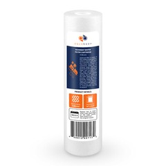 25-PACK 5 Mic Sediment Water Filter Cartridges Standard Size 10×2.5″ by Aquaboon
